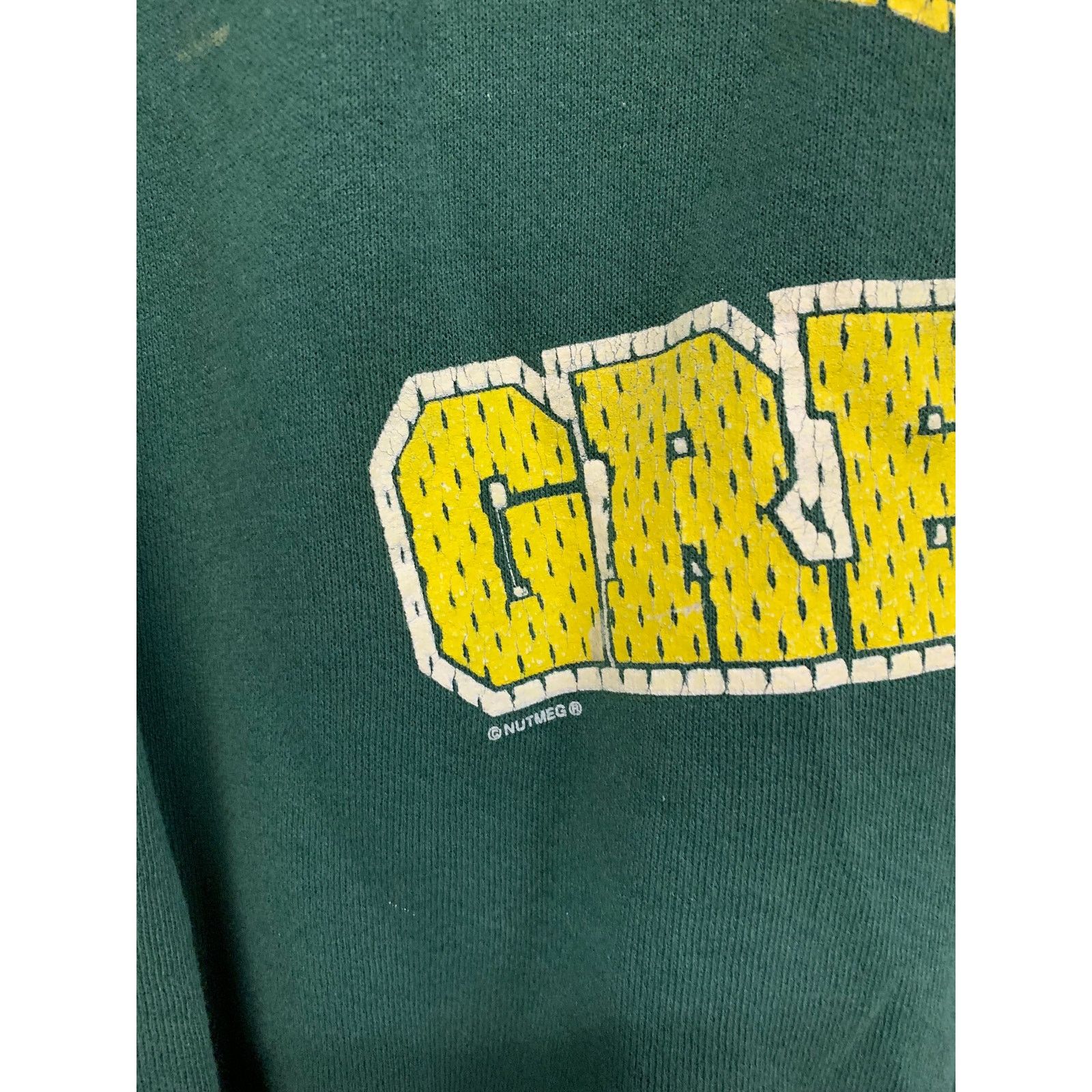 Fruit Of The Loom Vintage Green Bay Packers Sweatshirt size 2XL 1990s 80s Size US XXL / EU 58 / 5 - 3 Thumbnail