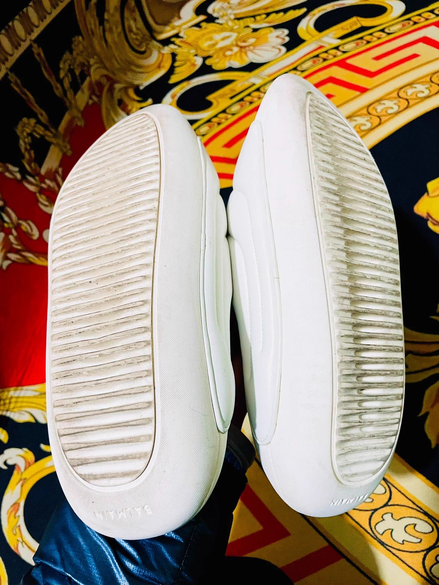 Balmain BALMAIN B-IT Minimalist Slip-On Slide 44 (Fits 42/43) Size US 11 / EU 44 - 9 Thumbnail
