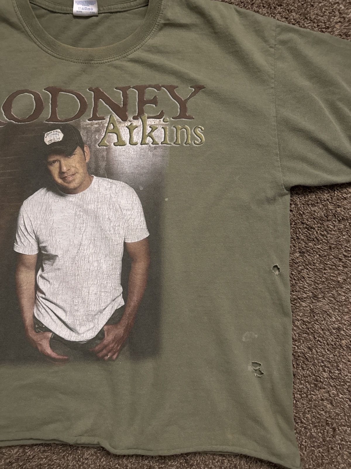 Vintage Vintage Rodney Atkins t-shirt Size US S / EU 44-46 / 1 - 3 Thumbnail