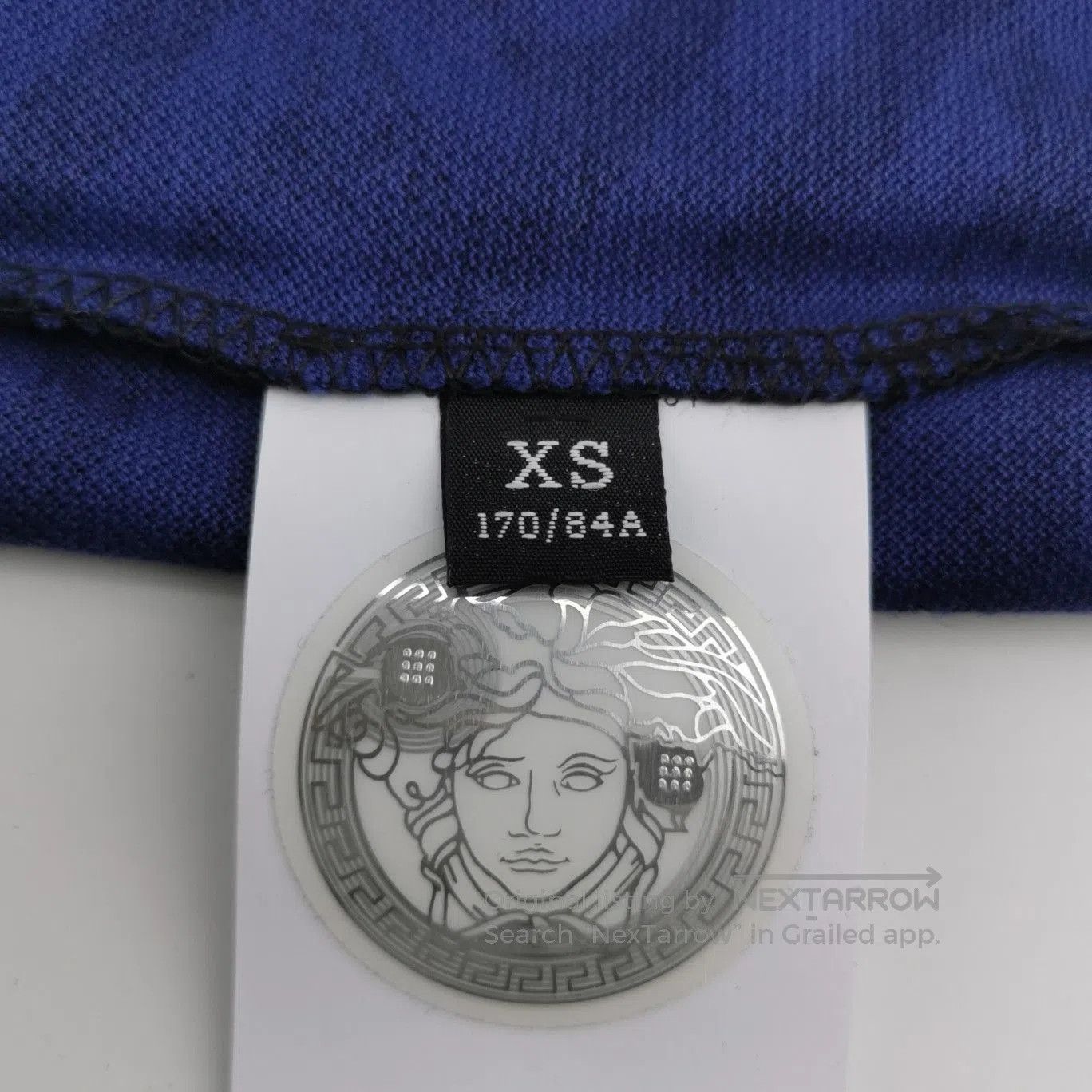Versace Versace XS Cotton Pattern Crew Neck T-Shirt. Size US XS / EU 42 / 0 - 7 Thumbnail