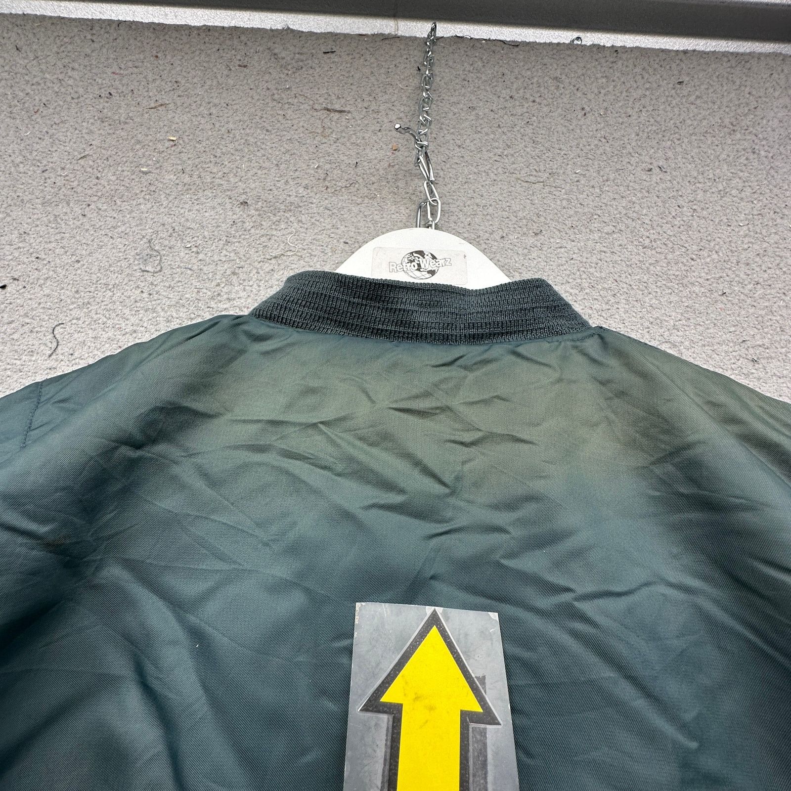 Other Vintage MA-1 Flyers Intermediate Flight Bomber Jacket Large Size US L / EU 52-54 / 3 - 9 Thumbnail