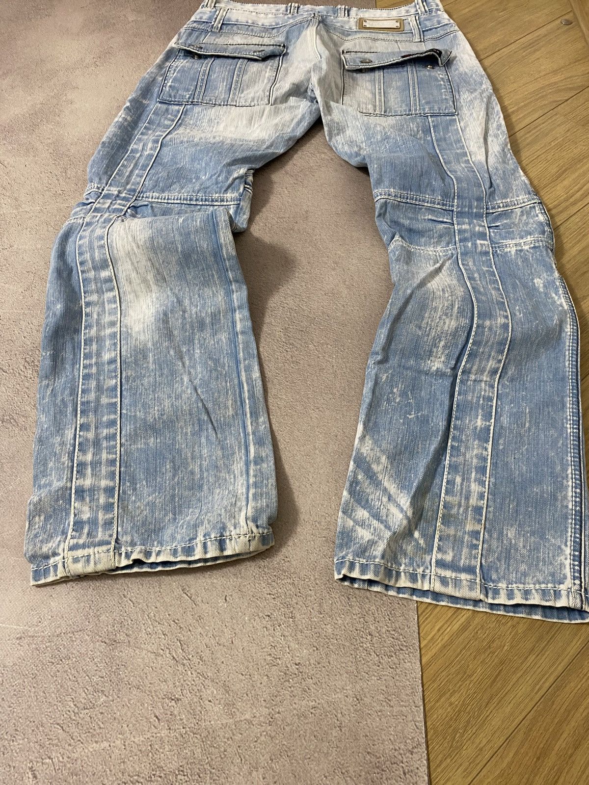 Japanese Brand Japanese Baggy Tornado Mart style y2k Pants Jeans Size US 32 / EU 48 - 1 Thumbnail