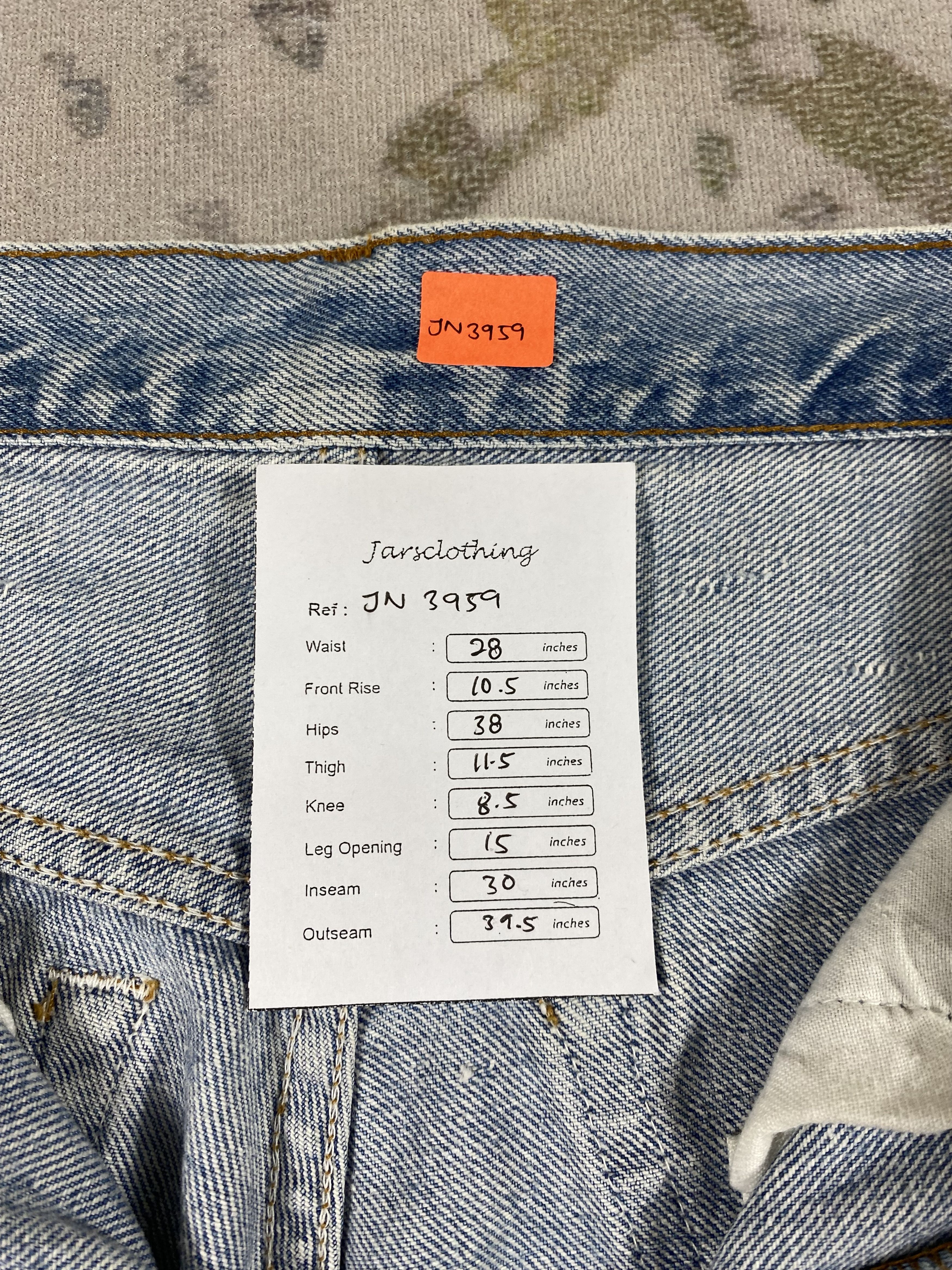 Levi's Vintage Levi's 501 Custom Jeans 28x30 Denim-JN3959 Size US 28 / EU 44 - 8 Thumbnail