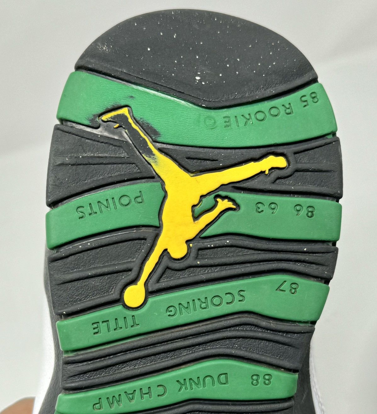 Jordan Brand × Nike Nike Air Jordan X 10 Seattle 2019 Retro size 10.5 Size US 10.5 / EU 43-44 - 17 Thumbnail