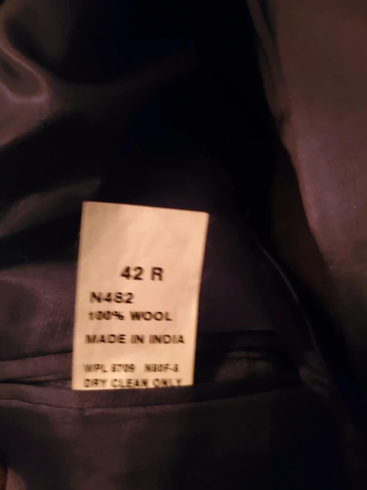Nautica Nautica 100% Wool Jacket 42R Size 42R - 7 Thumbnail