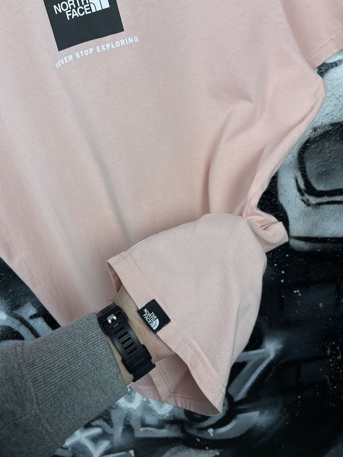 The North Face The North Face Box Logo Pink T-Shirt Men’s Size Large Size US L / EU 52-54 / 3 - 6 Thumbnail
