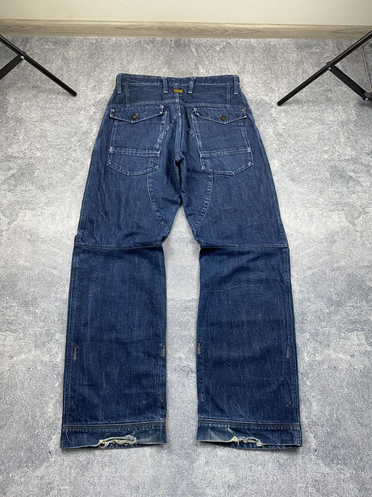 G-Star × Japanese Brand × Vintage Vintage G-Star Raw 96 Elwood Japanese Pants Size US 32 / EU 48 - 4 Thumbnail