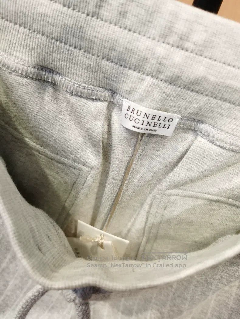 Brunello Cucinelli Brunello Cucinelli size S 2024 Autumn/Winter Sport Drawstri Size US 28 / EU 44 - 8 Thumbnail