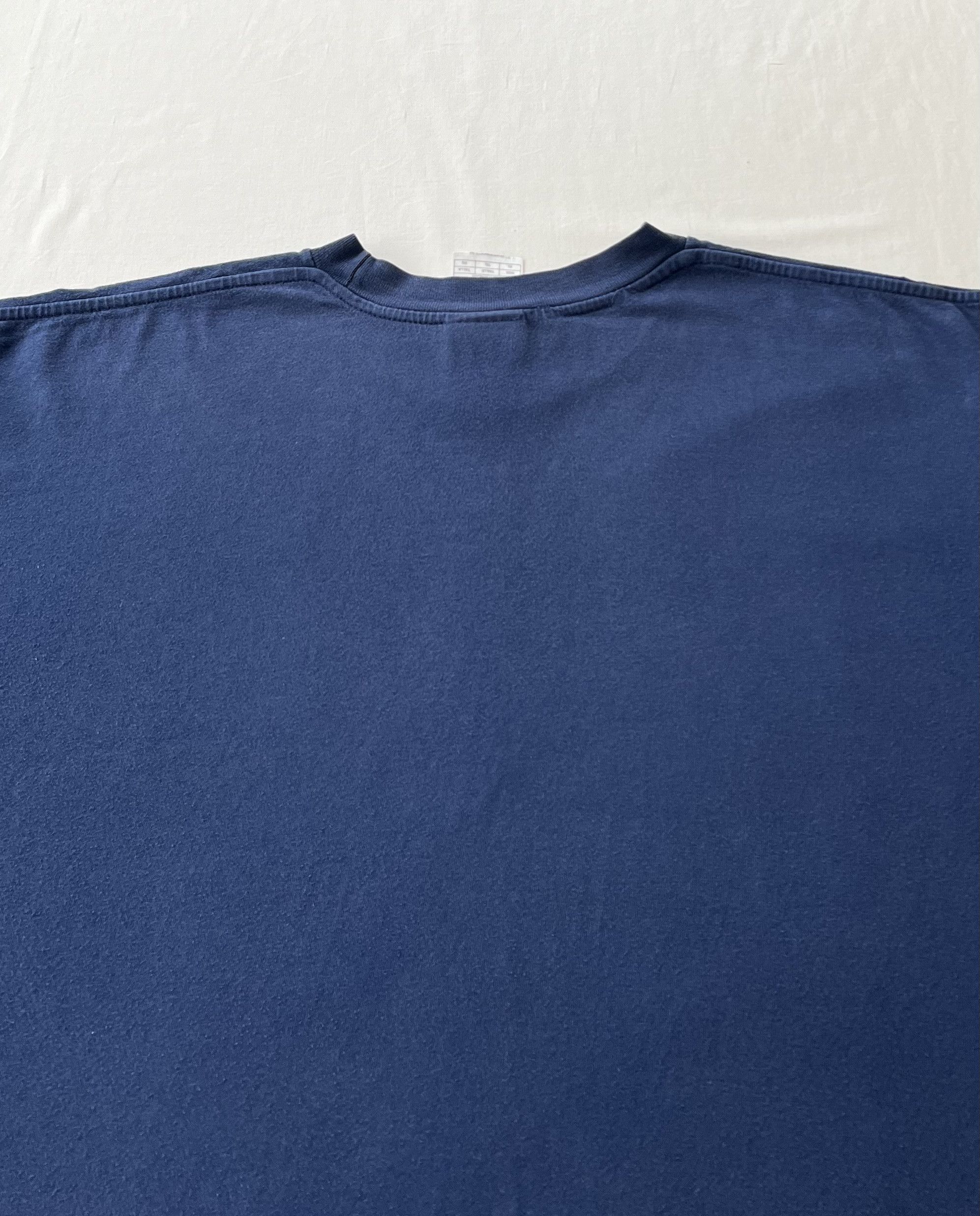 Nike Vintage 90s Nike Just Do It Navy T-shirt Size US XL / EU 56 / 4 - 10 Thumbnail