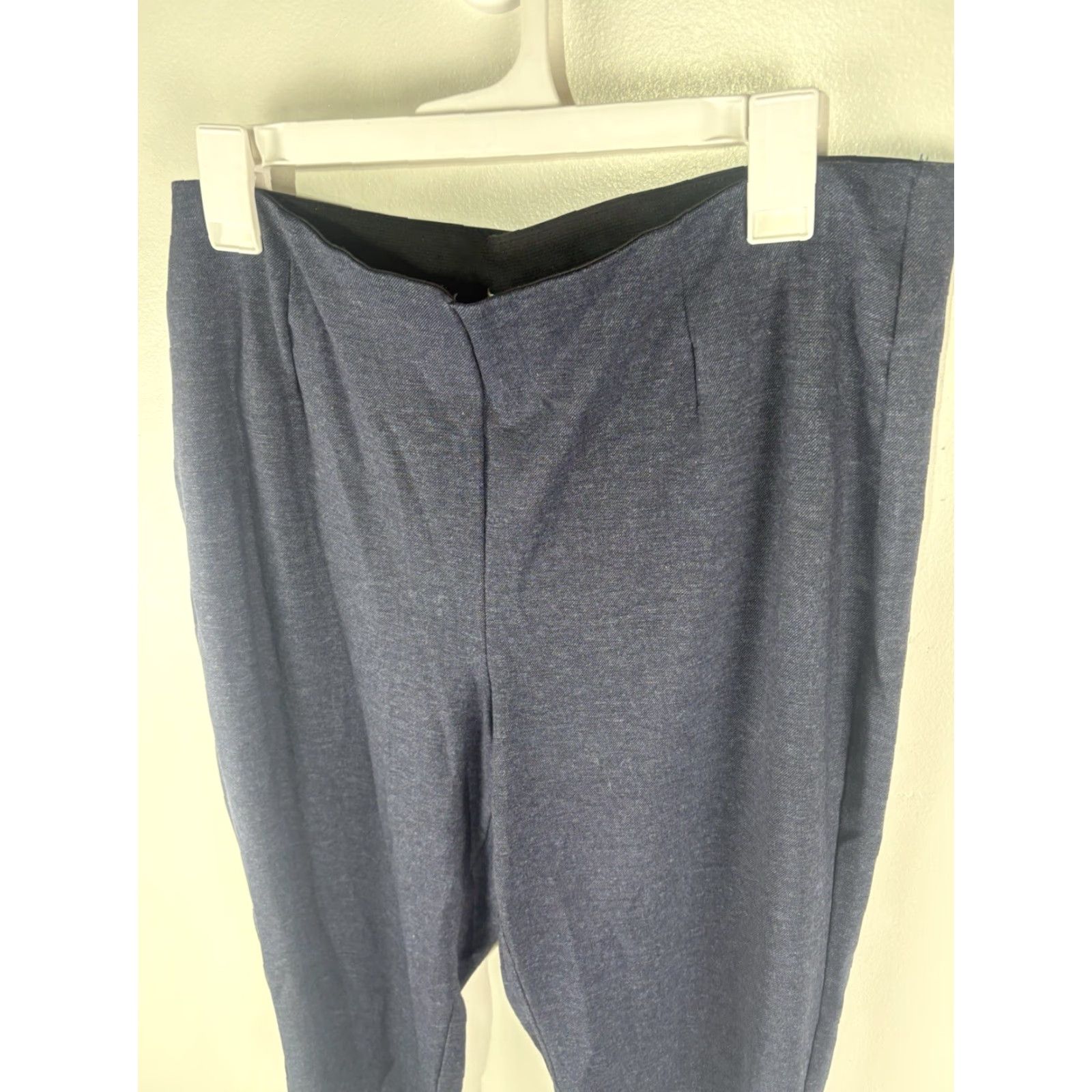Vintage Dana Buchman Dk Blue Hi-Rise Pull On Elastic Waist Pants Womens Size XL Size 40" / US 18 - 2 Thumbnail