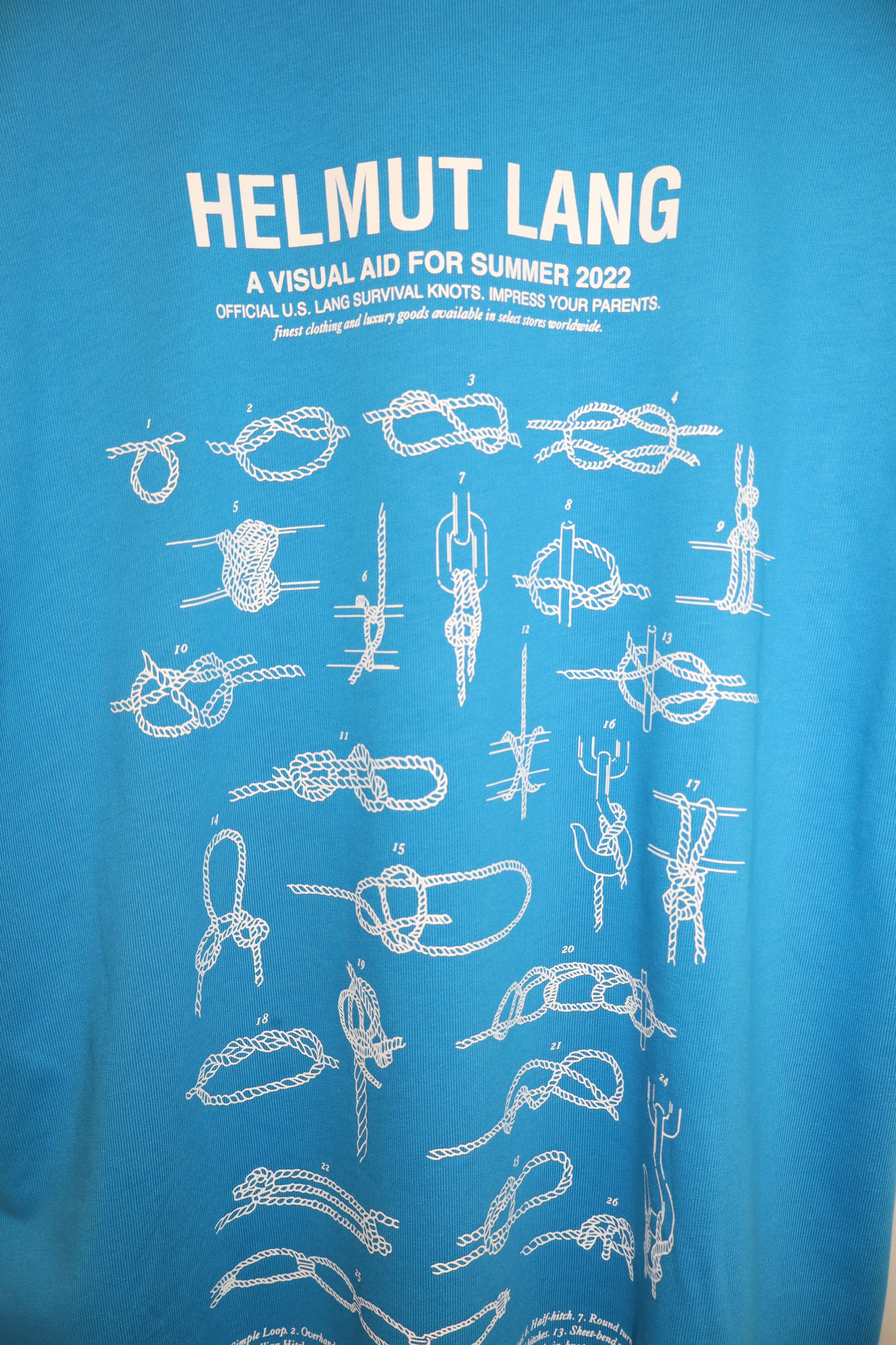 Helmut Lang Knot logo t-shirt Size US S / EU 44-46 / 1 - 7 Thumbnail