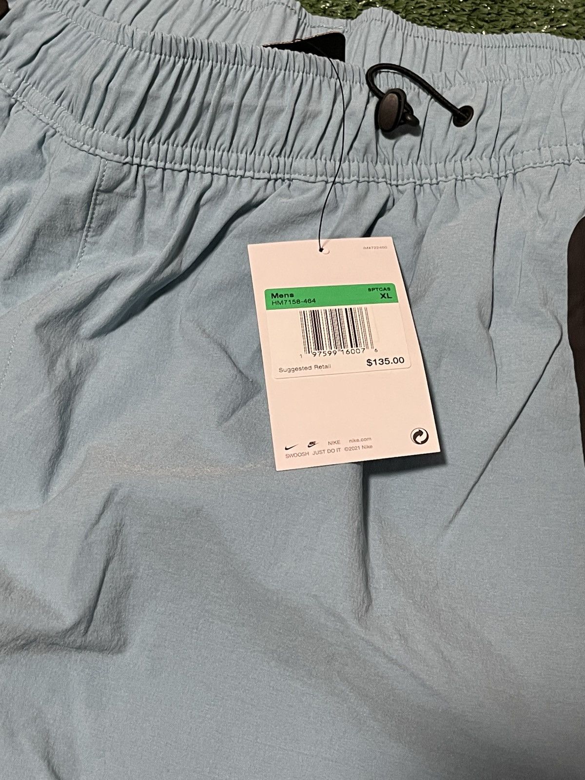 Nike Nike Tech Woven Men’s Size XL Denim Turquoise Vintage Green Size US 34 / EU 50 - 4 Thumbnail