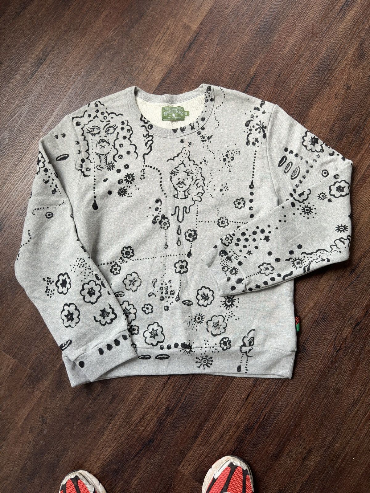 DENIM TEARS × IRAK Denim Tears x Irak Sweatshirt Size US XL / EU 56 / 4 - 1 Thumbnail
