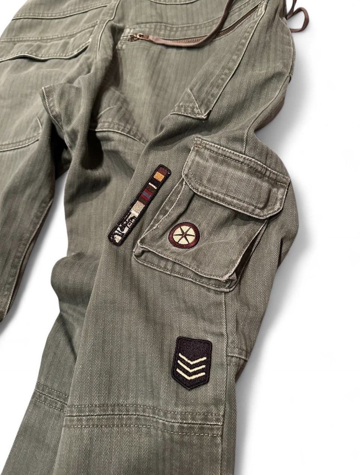 Quiksilver × Vintage Quiksilver Vintage Cargo Pants Size 28" / US 6 / IT 42 - 6 Thumbnail