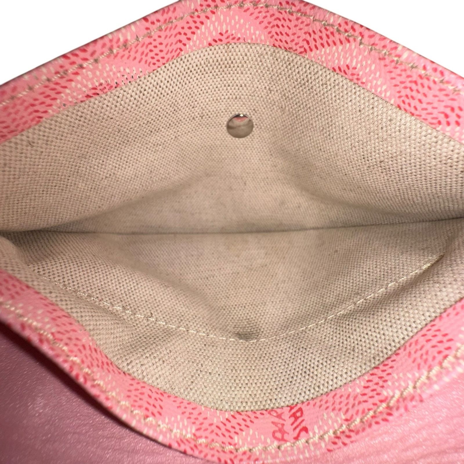 Goyard Goyard Pink Saint Louis Pouch Size ONE SIZE - 4 Thumbnail