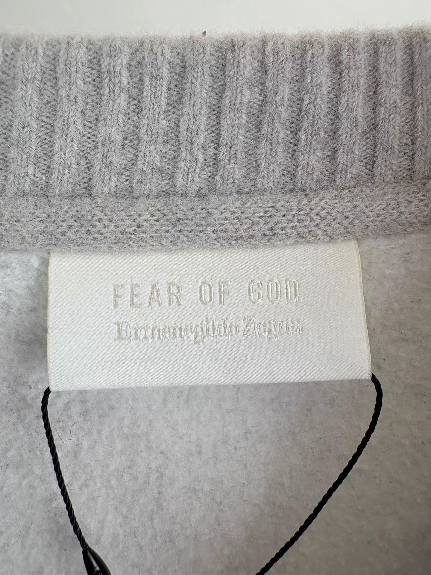 Z Zegna ZEGNA × FEAR OF GOD Collaboration Long Sleeve Sweatshirt Size US M / EU 48-50 / 2 - 5 Thumbnail