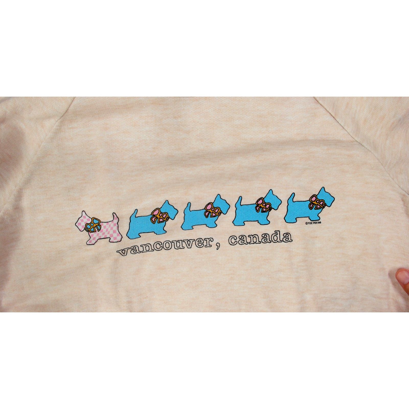 Vintage Vintage 1986 Teepee Vancouver Boxy Raglan Sweatshirt Size L / US 10 / IT 46 - 8 Thumbnail