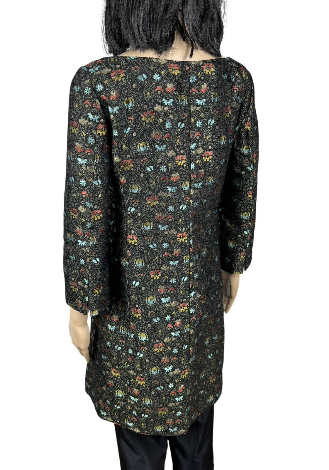 Miu Miu Miu Miu Coat Dress Wool Embroidered Floral Printed size 42 Size M / US 6-8 / IT 42-44 - 11 Thumbnail