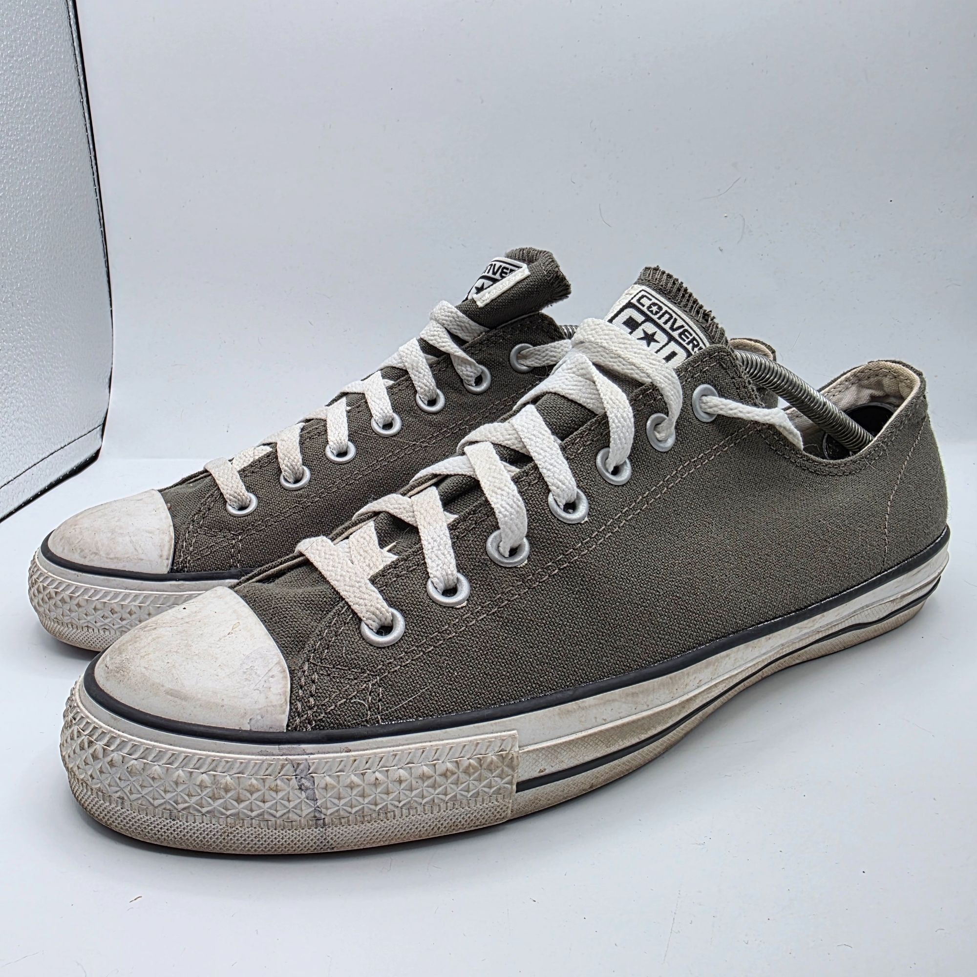 Converse Converse Chuck Taylor All Star Pro Ox Mens Size 12 Gray Whit Size US 12 / EU 45 - 4 Thumbnail