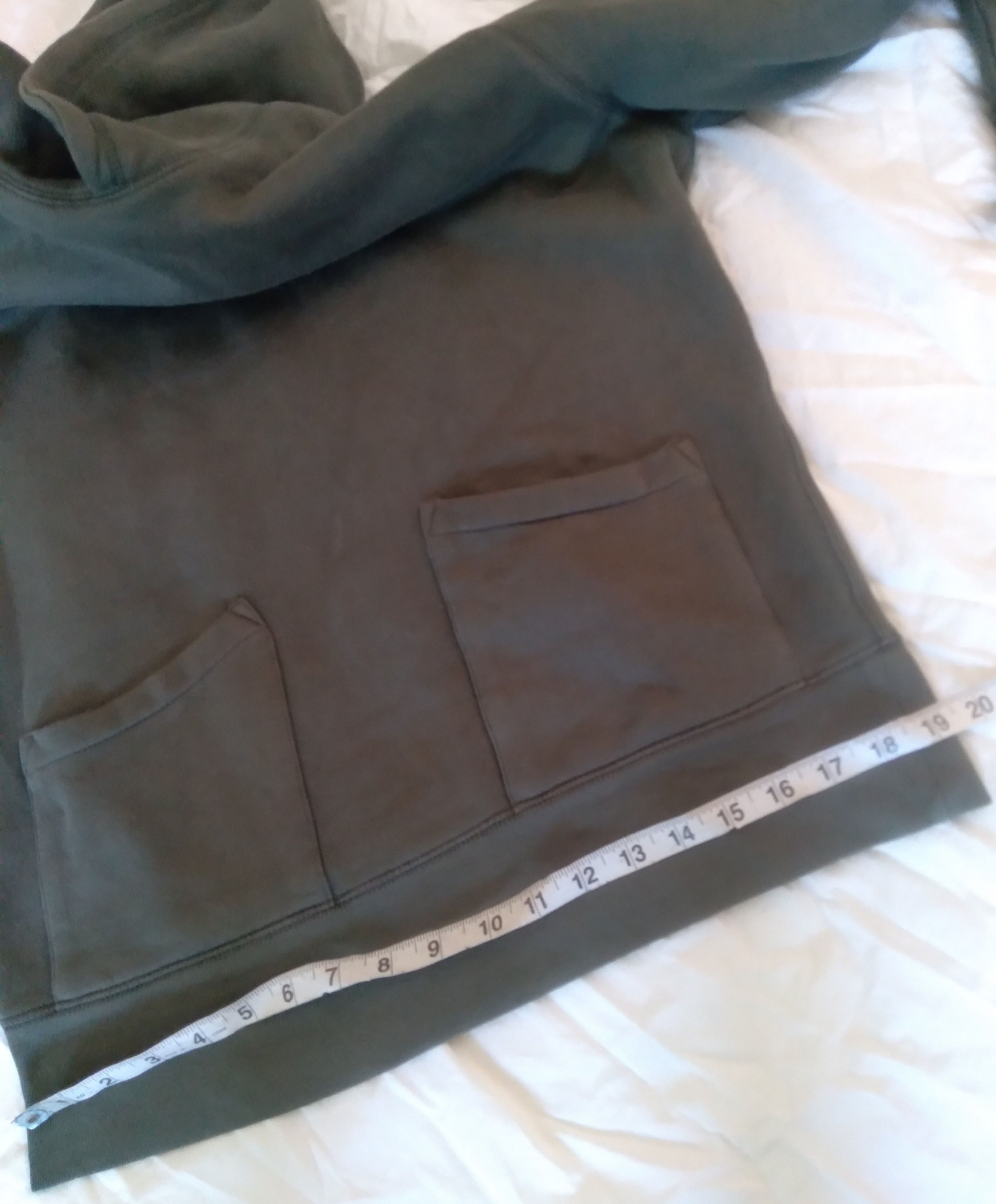 Knickerbocker Mfg Co Army Green Hoodie Small Made in Portugal Cotton Size US S / EU 44-46 / 1 - 7 Thumbnail