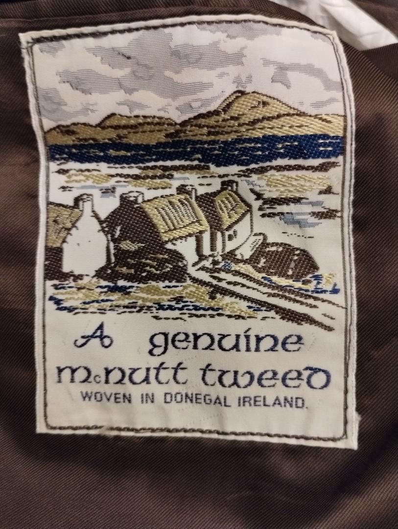 Magee Ireland Rare Vintage Mcnutt Donegal Irish Tweed Mod