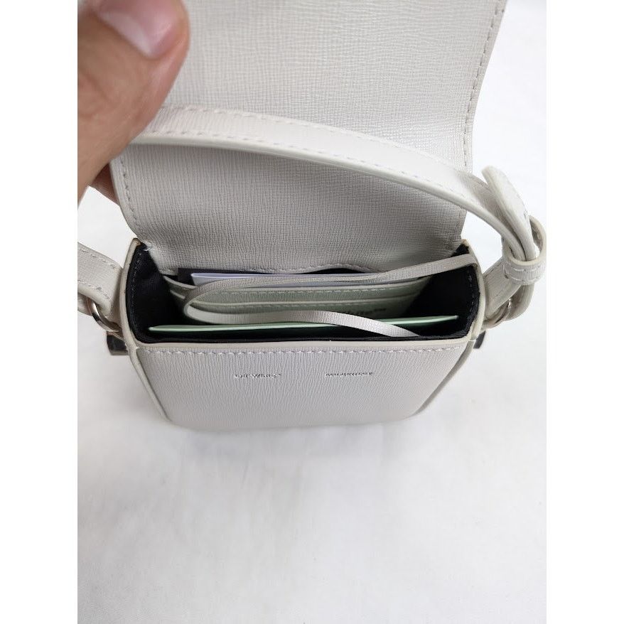 Off-White o1rshd1 Size: OS / Diag Baby Flap Bag in White/Black Size ONE SIZE - 10 Thumbnail