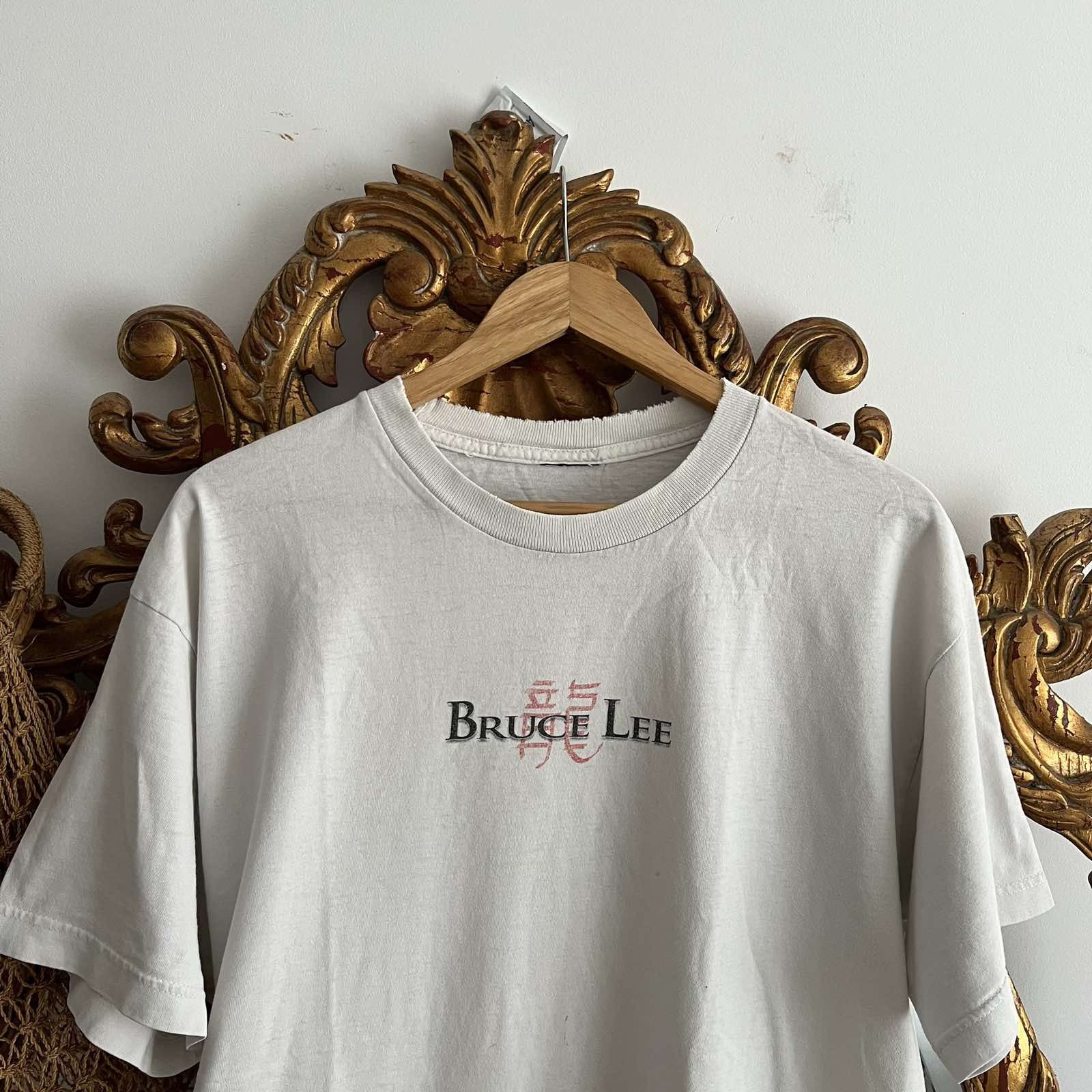 Vintage Rare Bruce Lee Dragon Promo Tee Vintage 90s Size US L / EU 52-54 / 3 - 3 Thumbnail