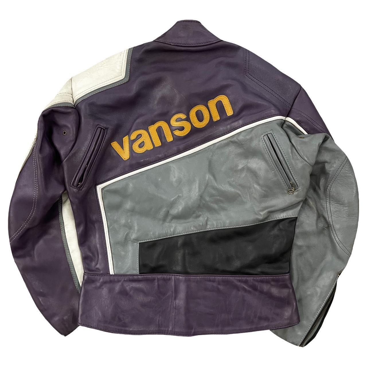 Vanson Leathers Vanson Leathers Leather Motorcycle Racing Jacket Size US S / EU 44-46 / 1 - 2 Thumbnail