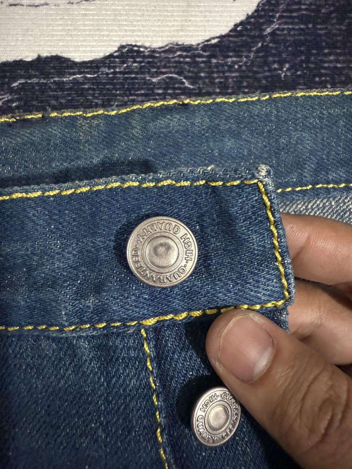 Japanese Brand Sabi sabi deluxe japanese brand jeans Size US 29 - 12 Thumbnail