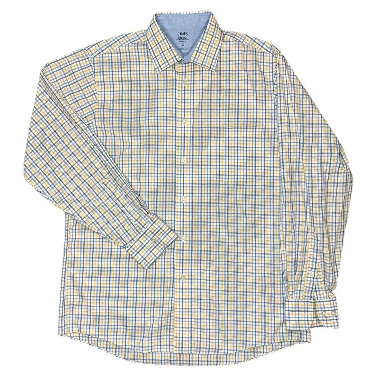 Chaps Chaps Men’s L Plaid Button-Up Long Sleeve Casual Shirt Size US L / EU 52-54 / 3 - 1 Thumbnail