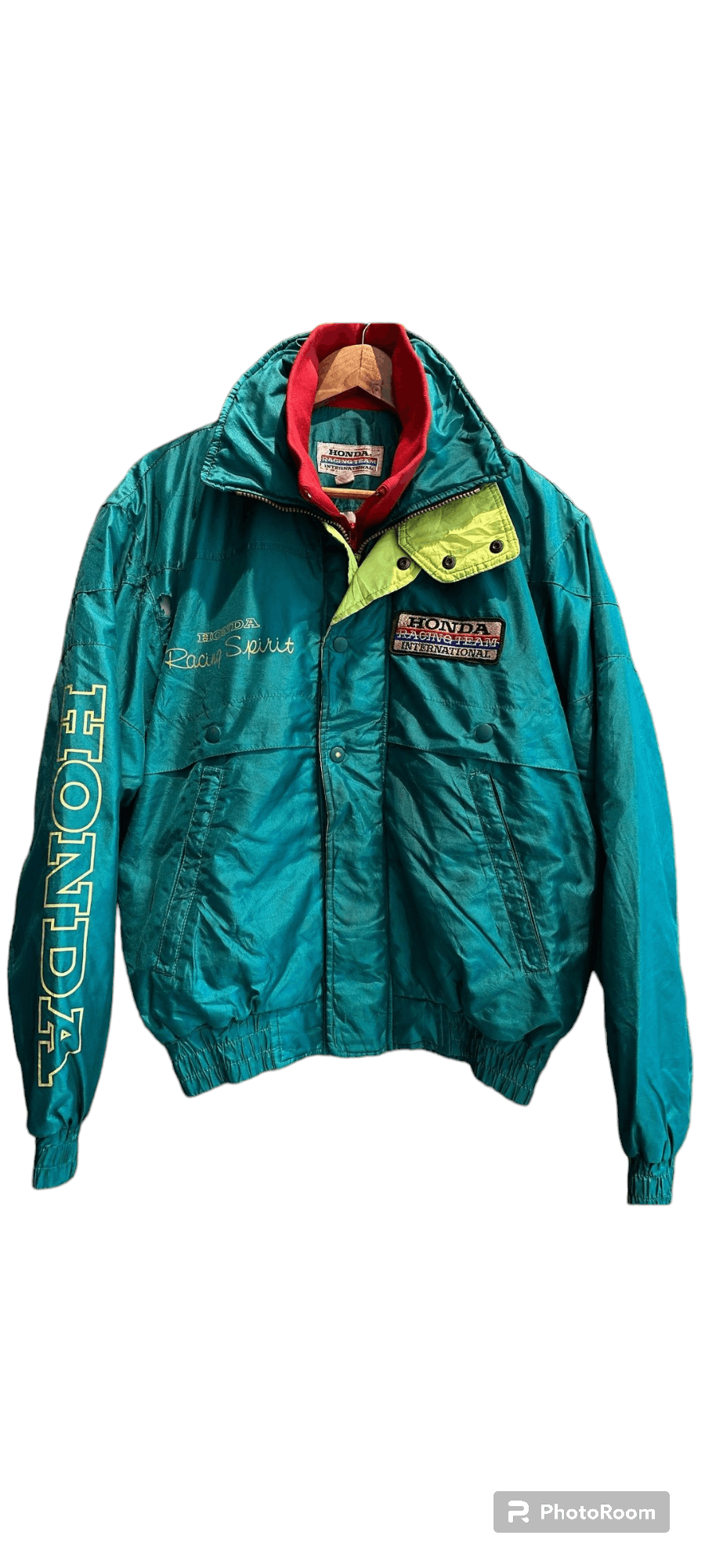 Vintage Honda Japanese racing jacket multi pocket tactical