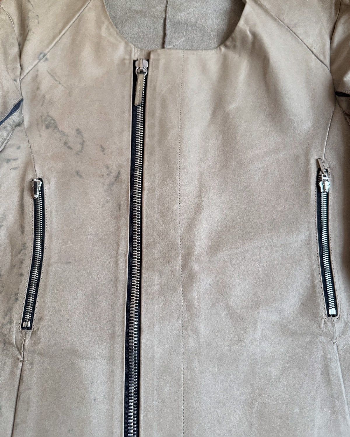 Yohan Serfaty [Yohan Serfaty] Sample Leather Jacket Size US XS / EU 42 / 0 - 6 Thumbnail