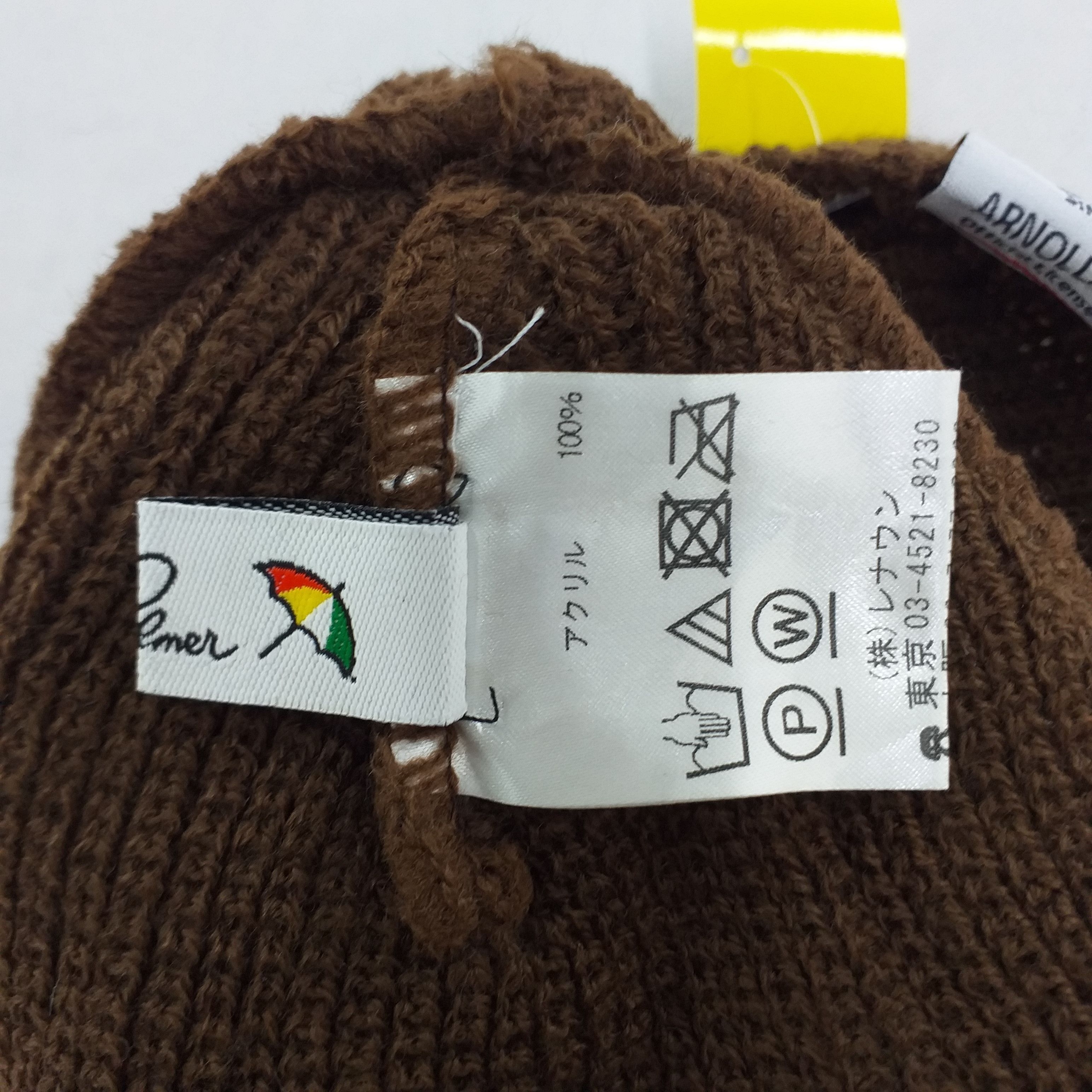 Japanese Brand Arnold Palmer Snow Cap Hat Beanie -BN193 Size ONE SIZE - 5 Thumbnail