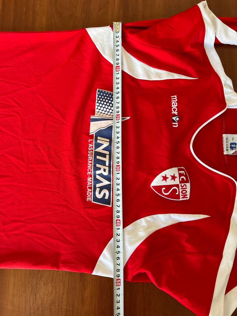 Macron 2007/08 FC SION #16 AWAY SOCCER JERSEY FOOTBALL SHIRT SIZE S Size US S / EU 44-46 / 1 - 19 Thumbnail