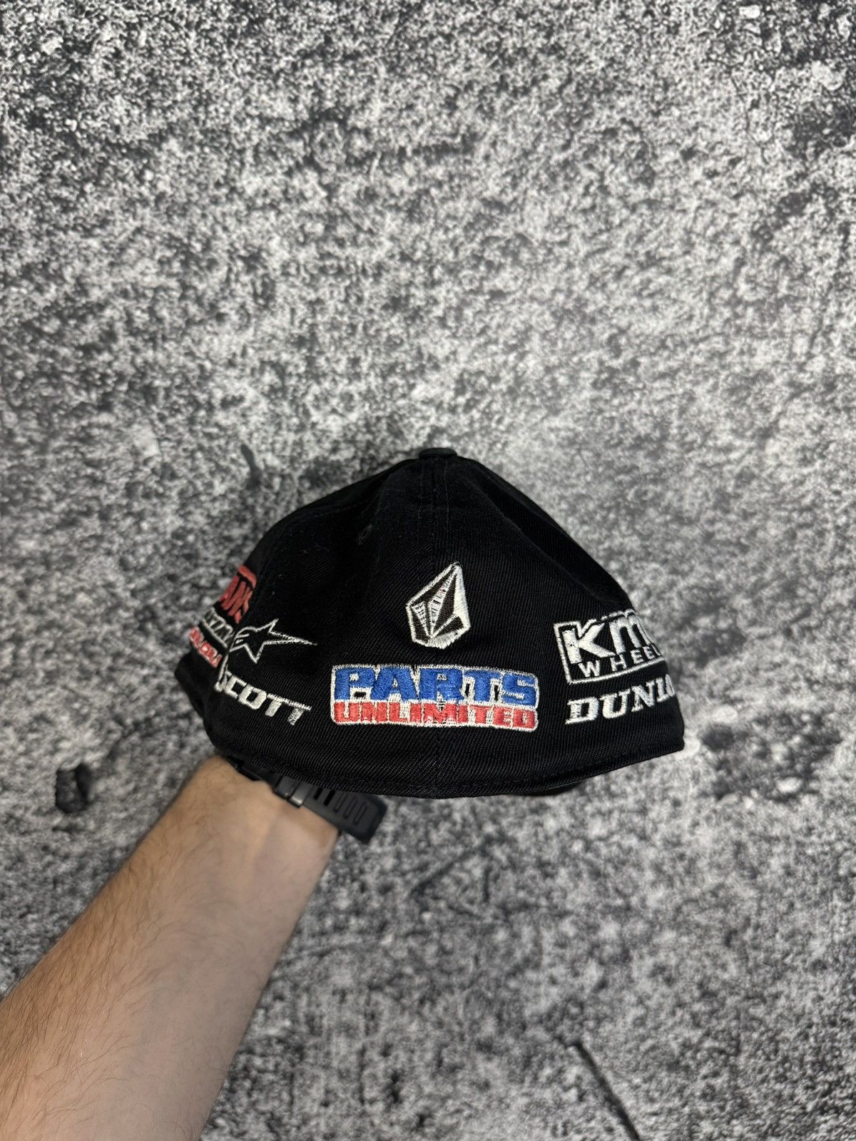 Vintage Kawasaki Monster Racing Cap Hat Vans Vintage Formula 1 Size ONE SIZE - 5 Thumbnail