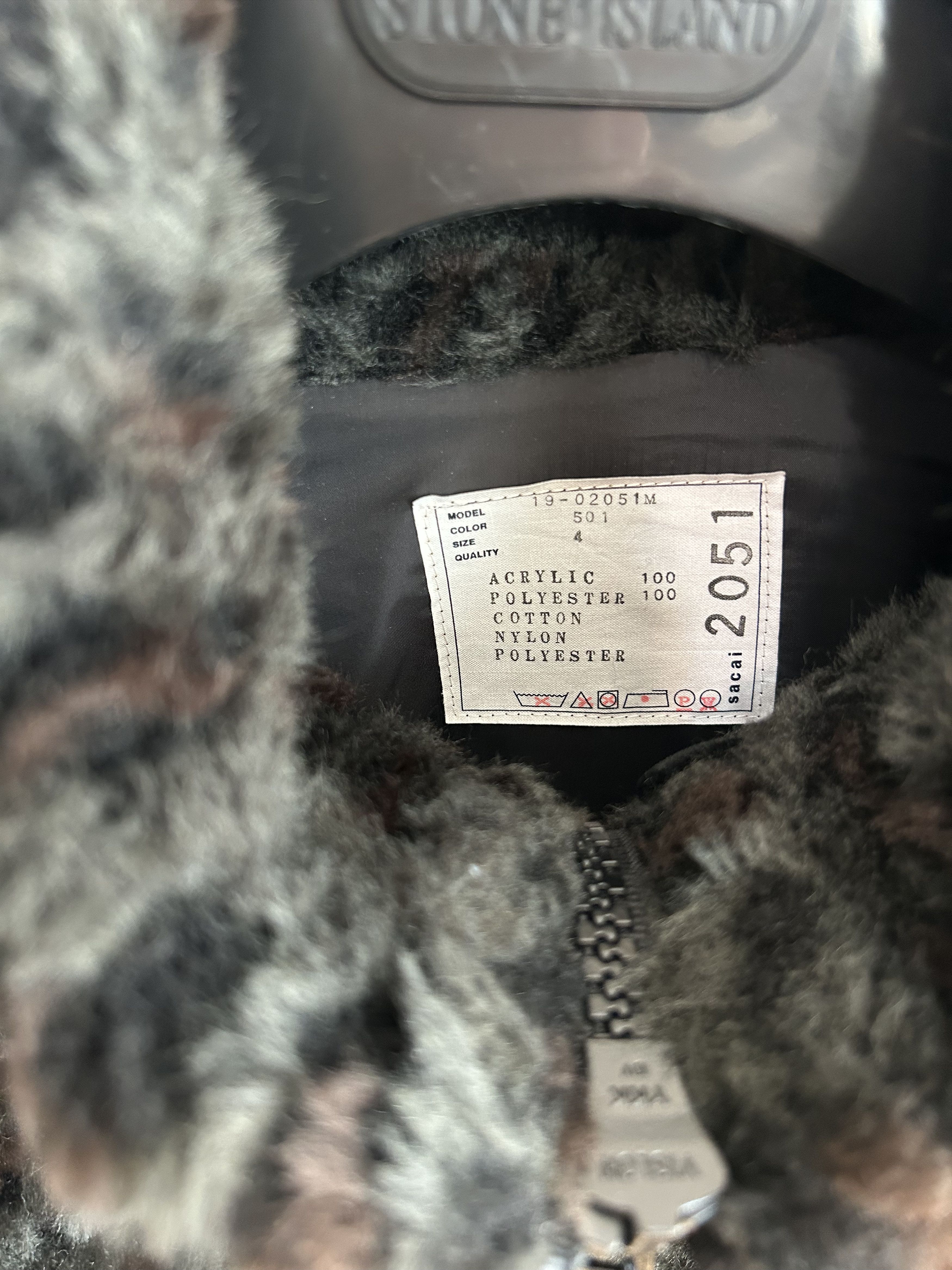 Sacai SACAI Fur-Trimmed Collection Jacket Size US XL / EU 56 / 4 - 3 Thumbnail