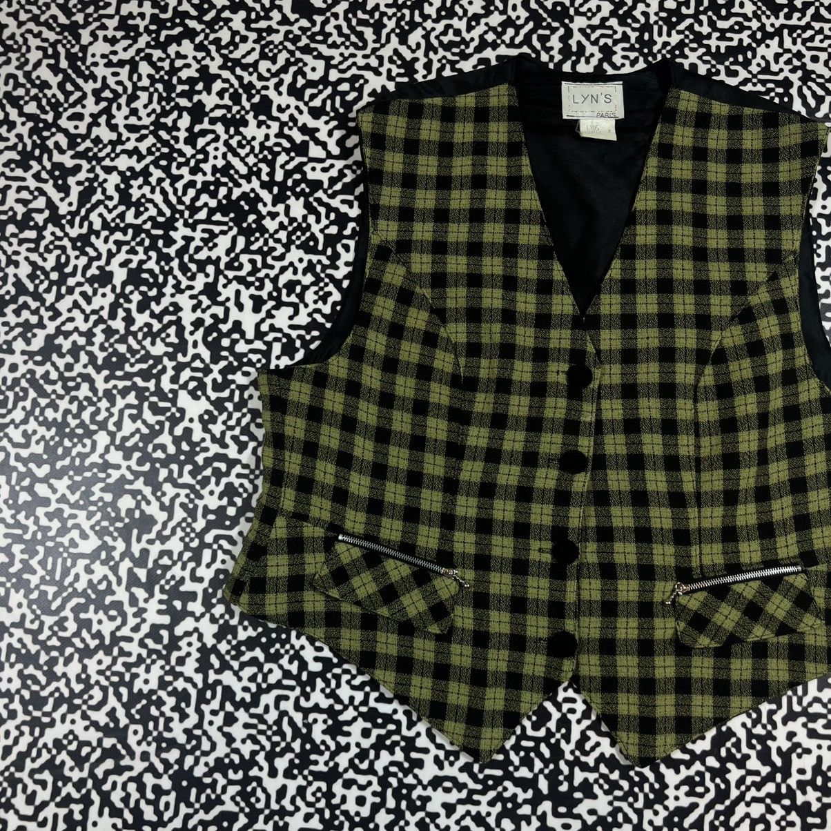 Vintage Vintage 90s Lyns Retro Luxury Style Classic Casual Vest Size S / US 4 / IT 40 - 3 Thumbnail
