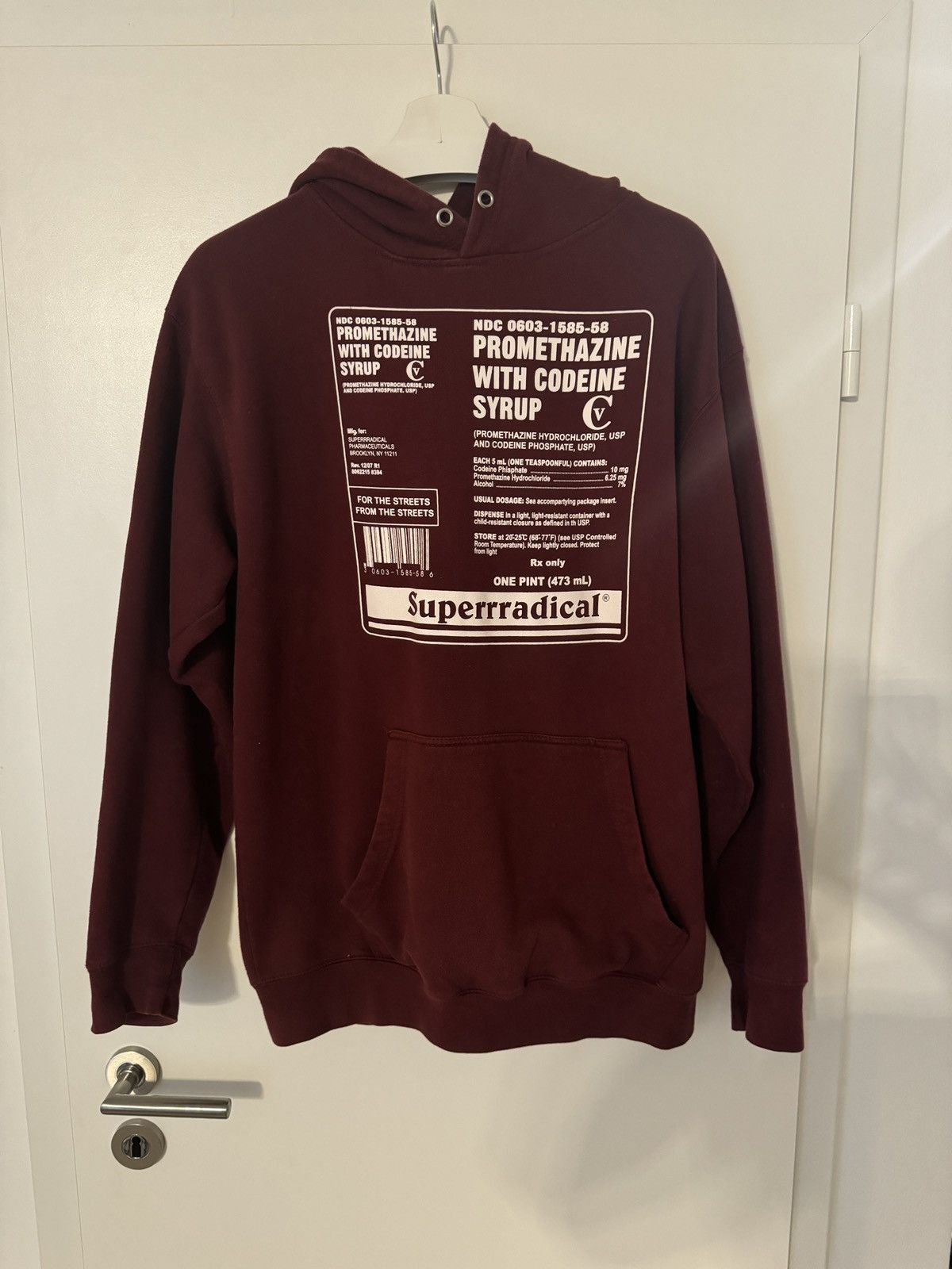 Superrradical Superrradical Codeine Hoodie Size US L / EU 52-54 / 3 - 1 Thumbnail