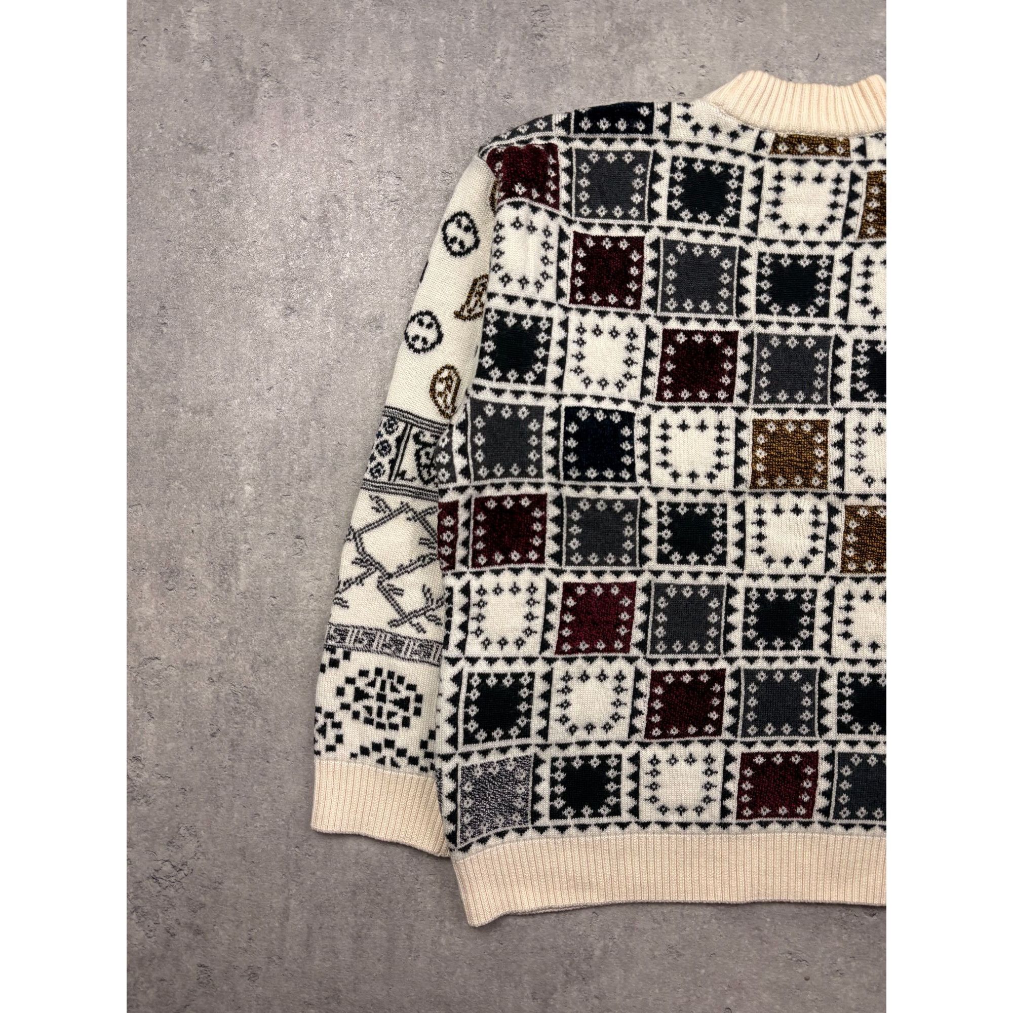 Japanese Brand The Minimalist Aesthetic: Japanese Style Textured Knit Sweat Size US L / EU 52-54 / 3 - 9 Thumbnail