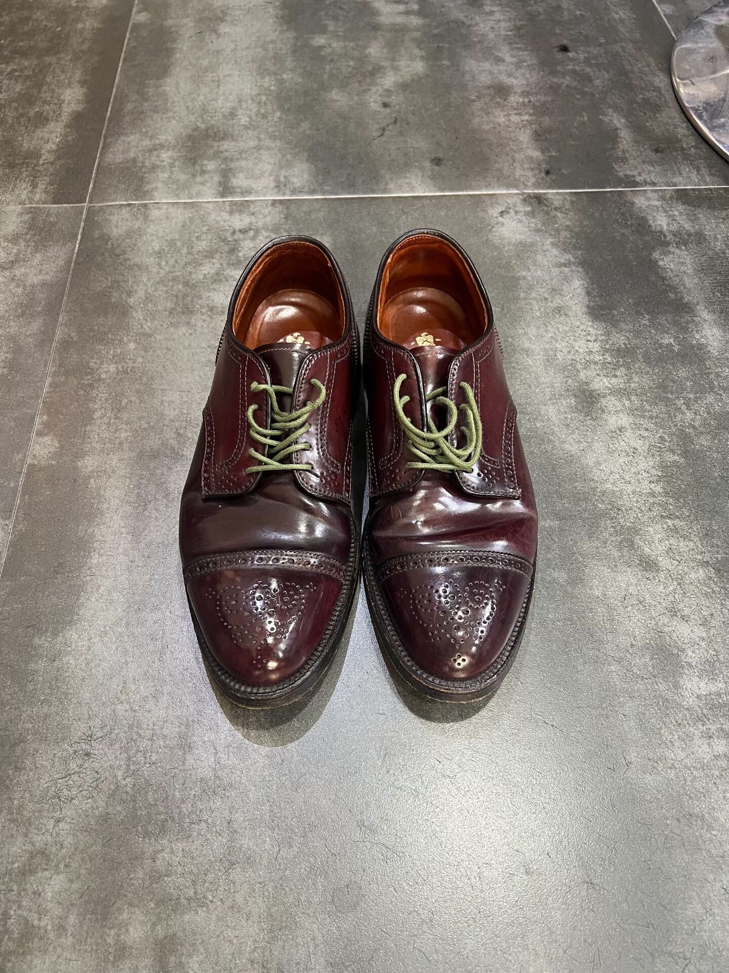 Alden Alden Carved Toe Shell Cordovan Boots Size US 8.5 / EU 41-42 - 1 Thumbnail