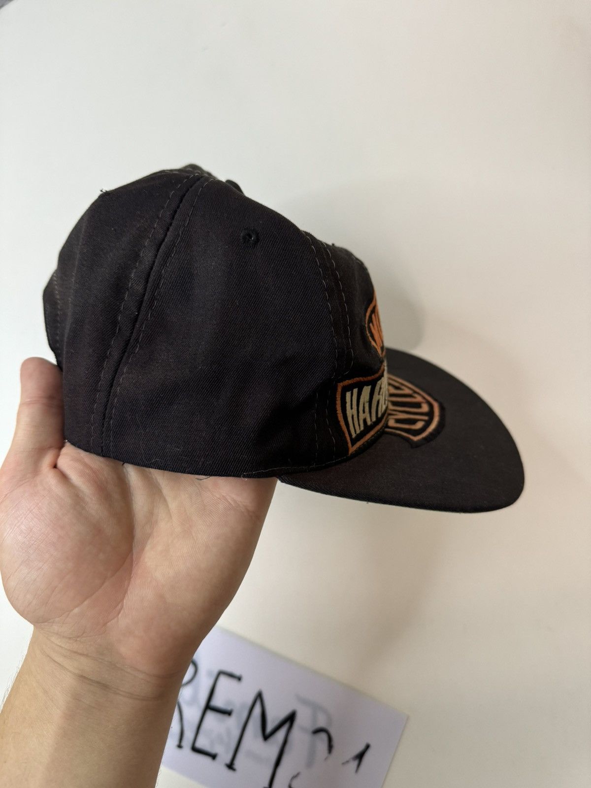 Vintage Harley Davidson 3D logo vintage rare cap hat Size ONE SIZE - 5 Thumbnail