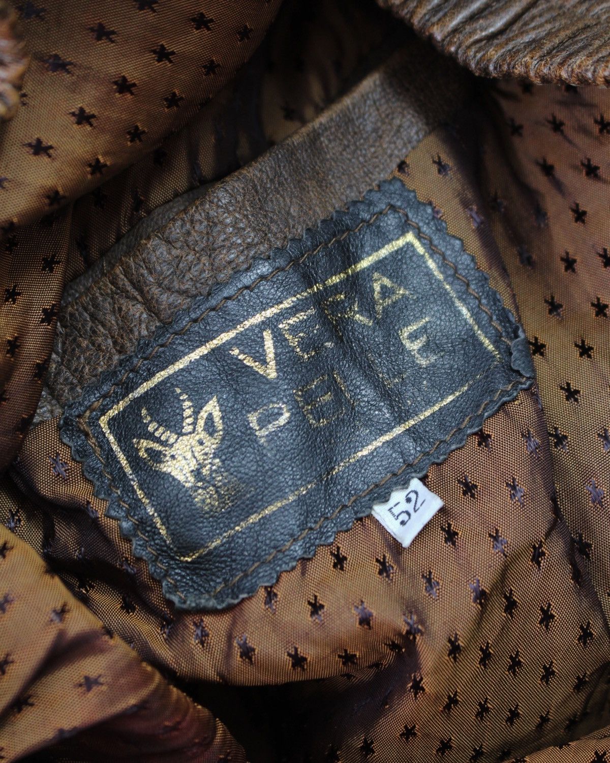 Vera Pelle 2000S VERRA PELLE LEATHER SHAWL COLLAR JACKET Size US L / EU 52-54 / 3 - 3 Thumbnail