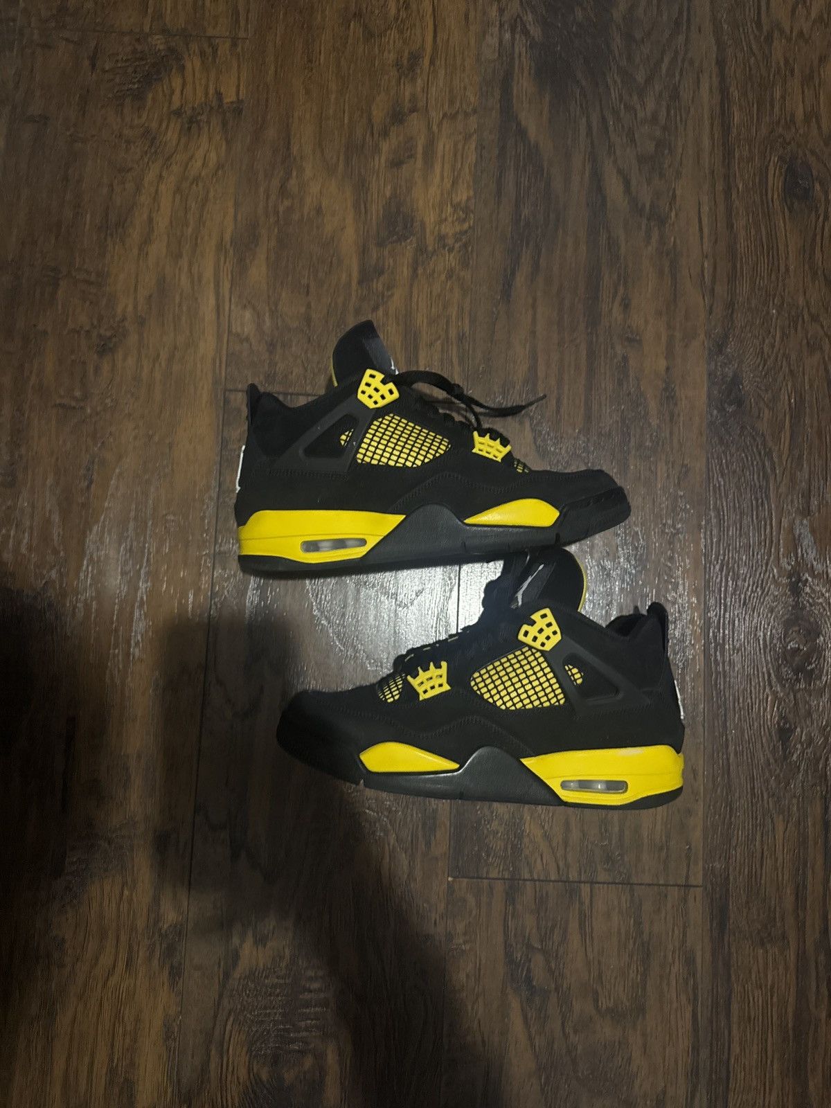 Jordan Brand Jordan 4 retro “Thunder” 2023 Size US 9 / EU 42 - 3 Thumbnail
