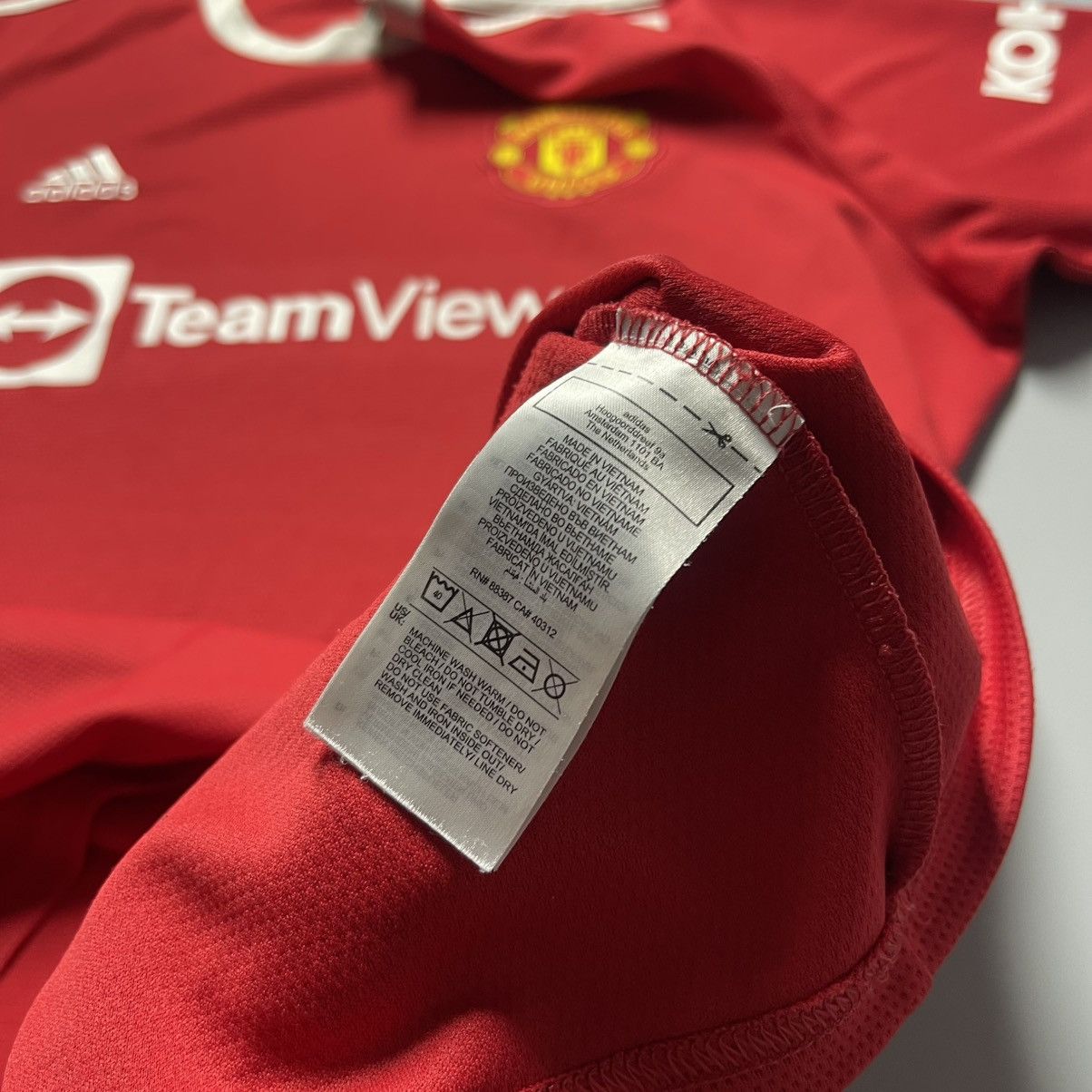 Adidas MANCHESTER UNITED ADIDAS 2021/2022 SOCCER JERSEY #7 RONALDO Size US XXL / EU 58 / 5 - 11 Thumbnail