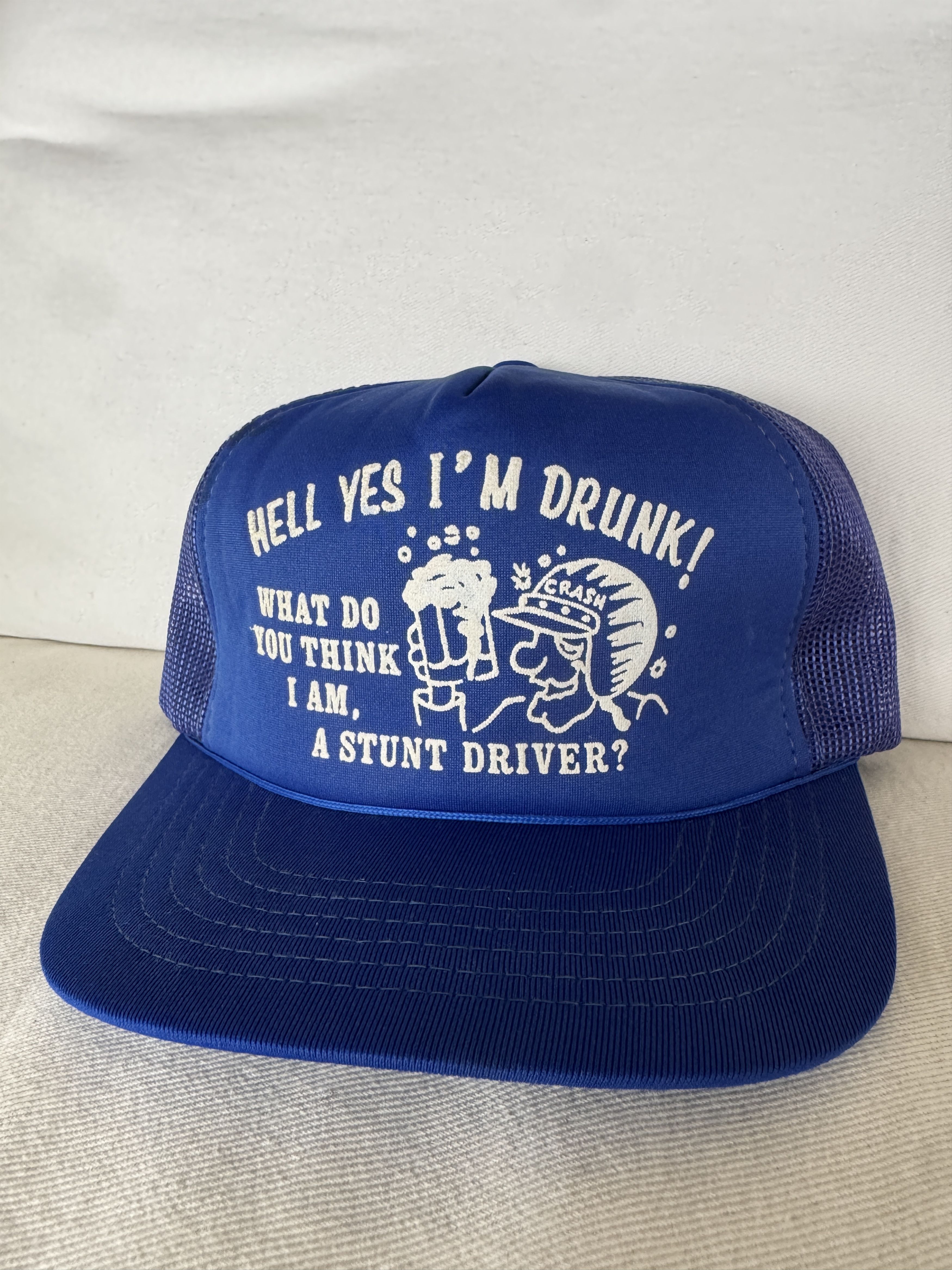 Vintage Hell Yes Im Drunk Trucker Size ONE SIZE - 1 Thumbnail