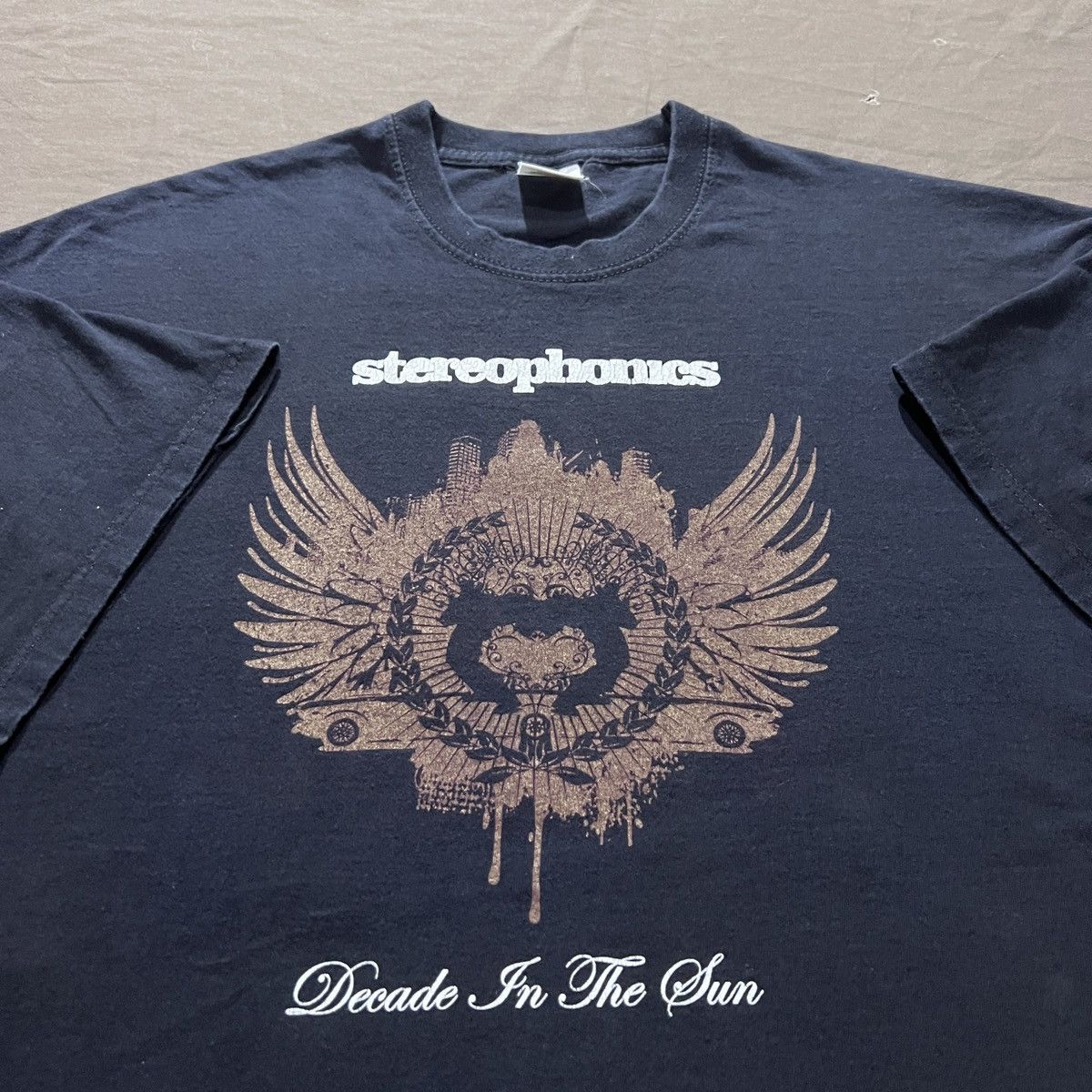 Band Tees Vintage Y2K Stereophonics Tour Promo Tee XL Rock Bsnd Size US XL / EU 56 / 4 - 1 Thumbnail
