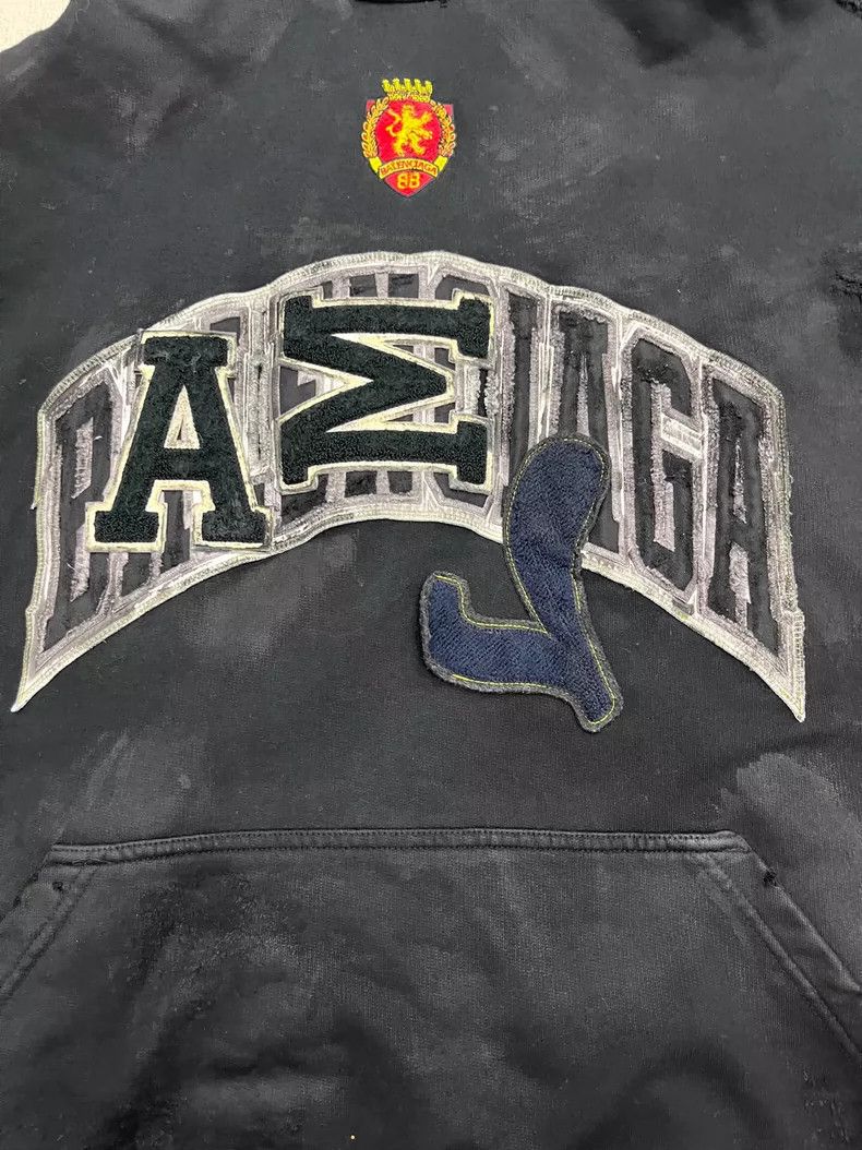 Balenciaga Balenciaga size 2 Monogrammed pullover hooded sweatshirt wi Size US S / EU 44-46 / 1 - 3 Thumbnail