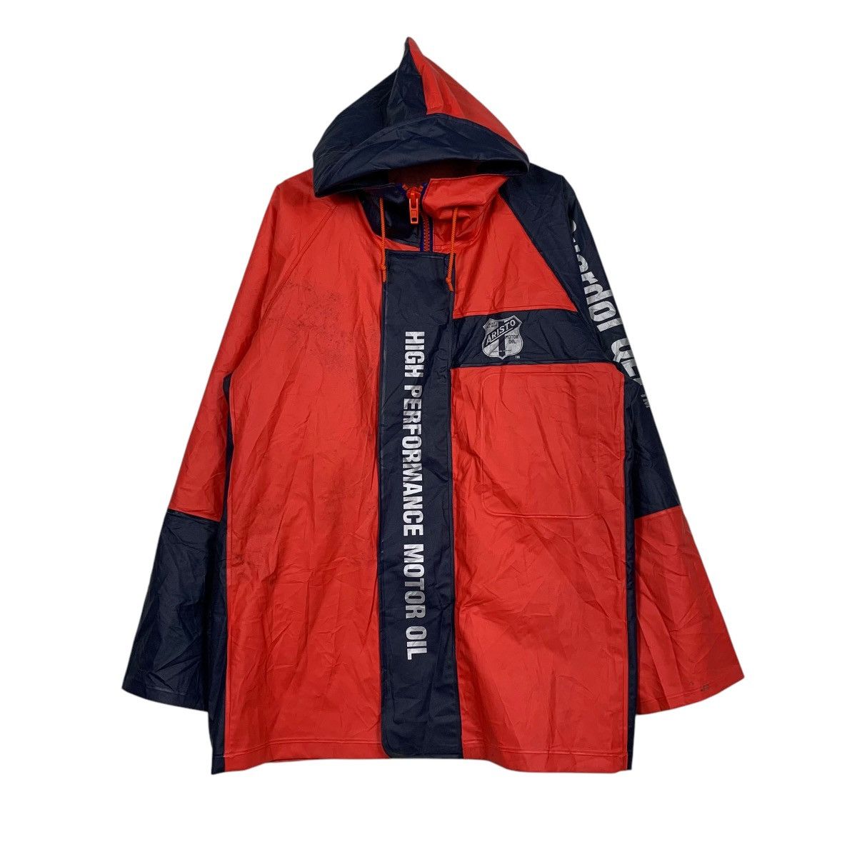 Japanese Brand Union 76 Racing Hooded Windbreaker Jacket Size US XXL / EU 58 / 5 - 1 Thumbnail
