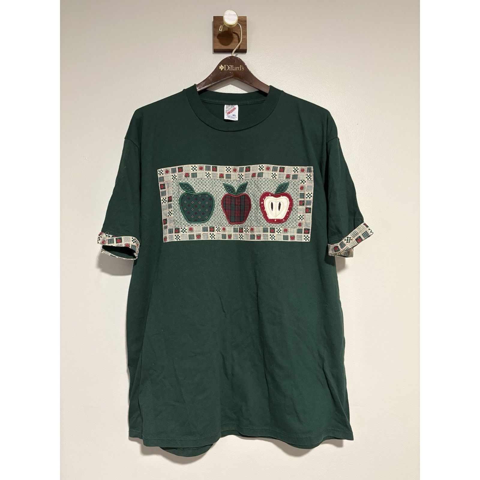 Jerzees Vintage T-Shirt Mens XL JERZEES 50/50 Green S/S Made in USA Size US XL / EU 56 / 4 - 1 Thumbnail