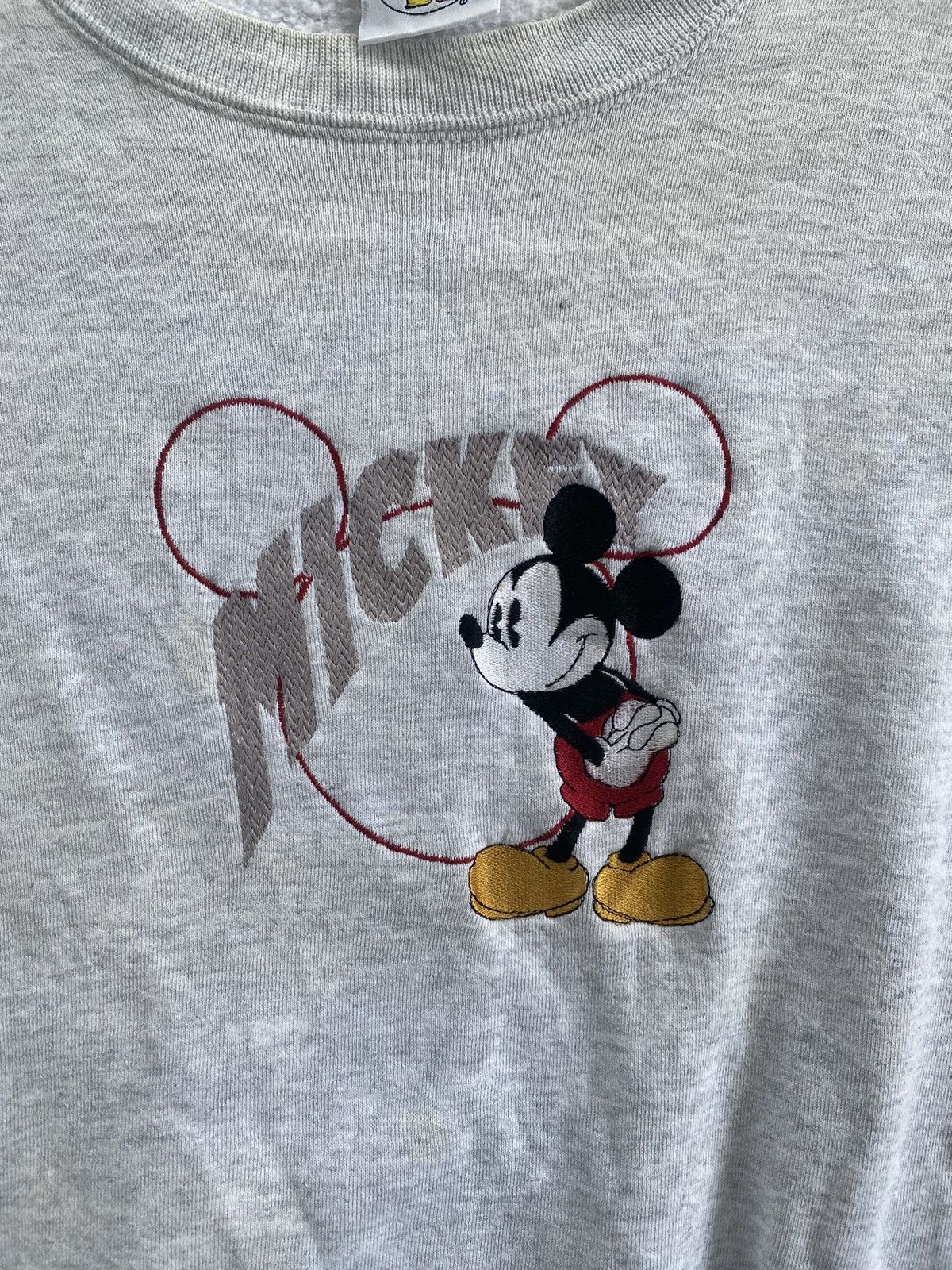 Disney × Mickey Mouse × Vintage VINTAGE MICKEY & CO EMBROIDERY SWEATSHIRT Size US XL / EU 56 / 4 - 2 Thumbnail